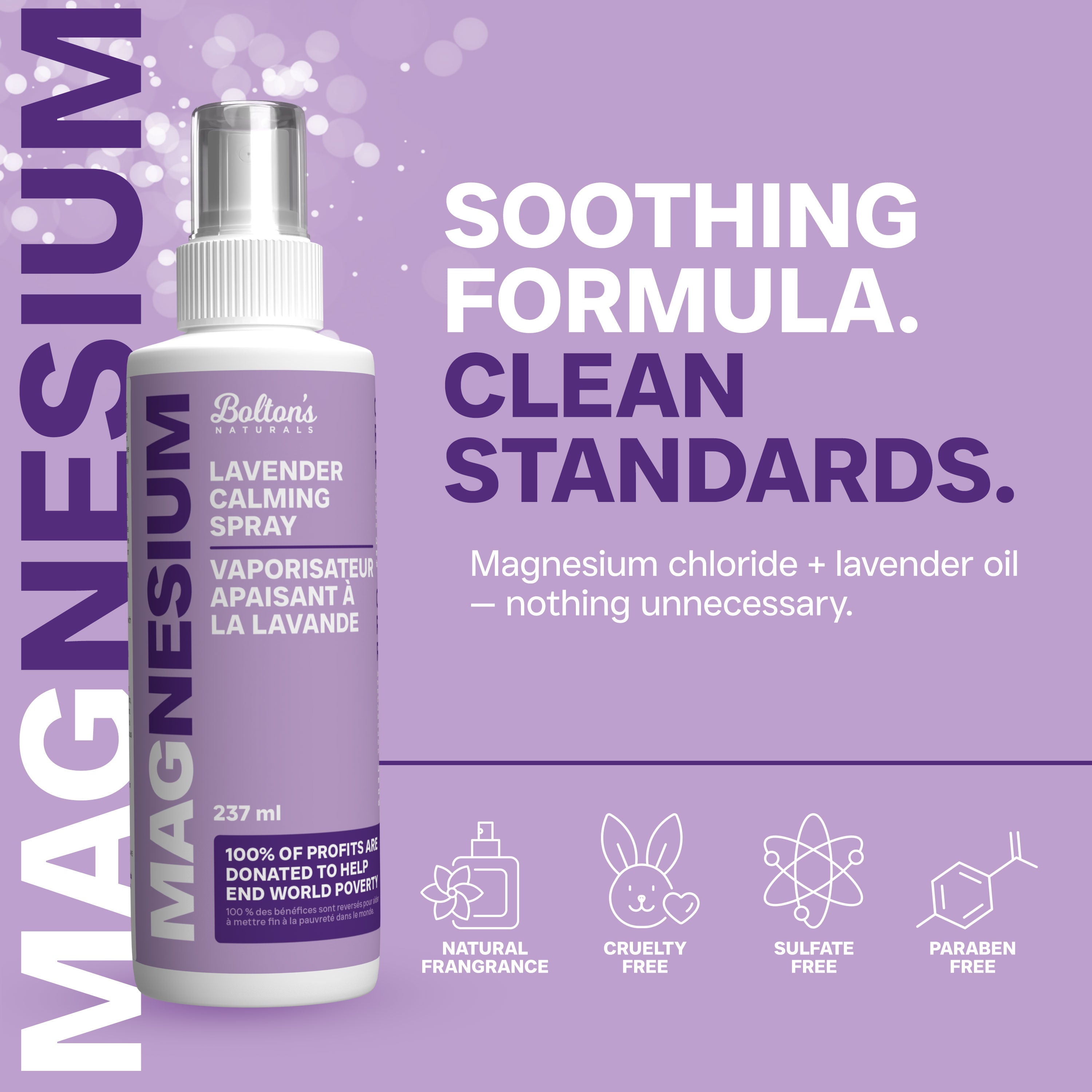 Magnesium Lavender Calming Spray