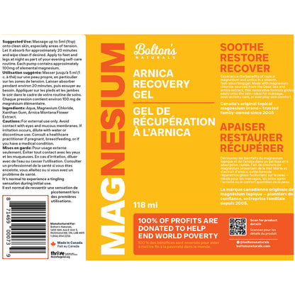 Magnesium Gel With Arnica