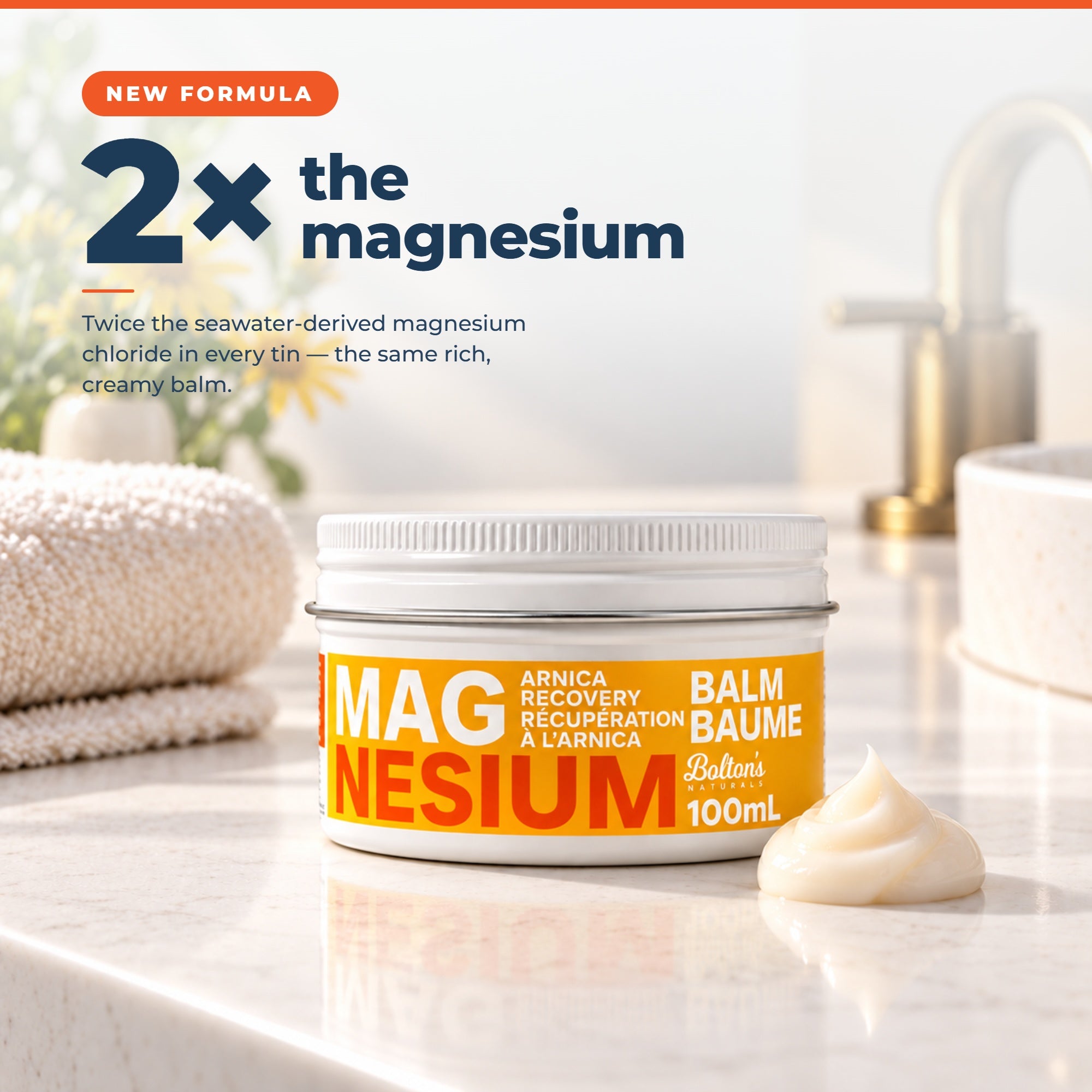 Magnesium Arnica Recovery Balm Jar