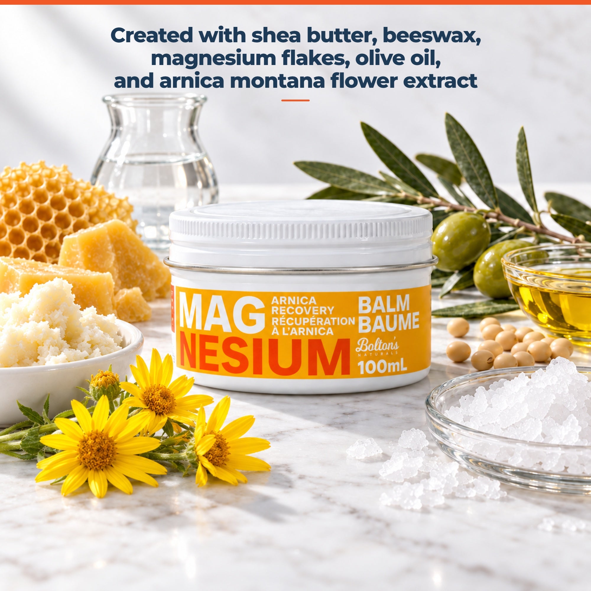Magnesium Arnica Recovery Balm Jar
