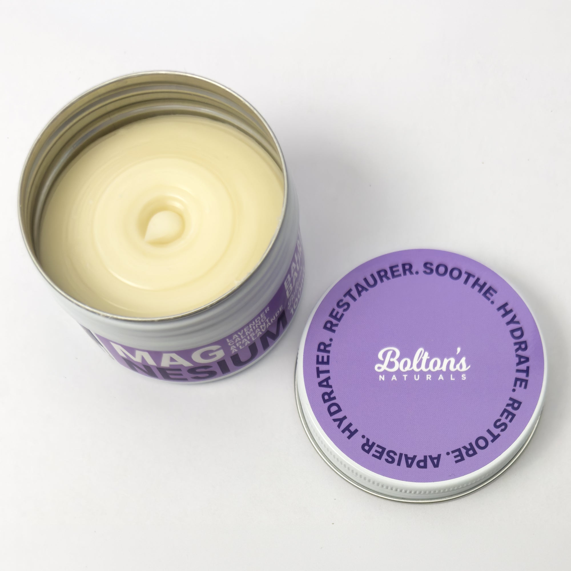 Magnesium Lavender Calming Balm Jar